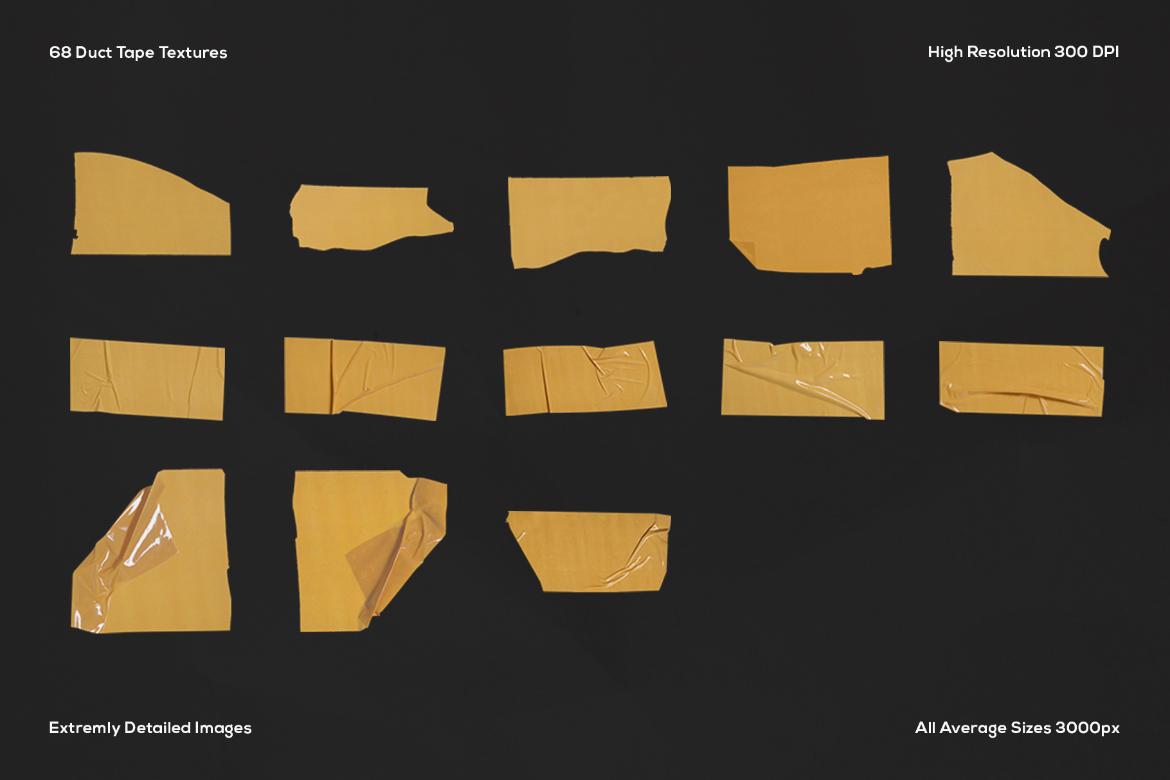 Duct Tape PNG Textures