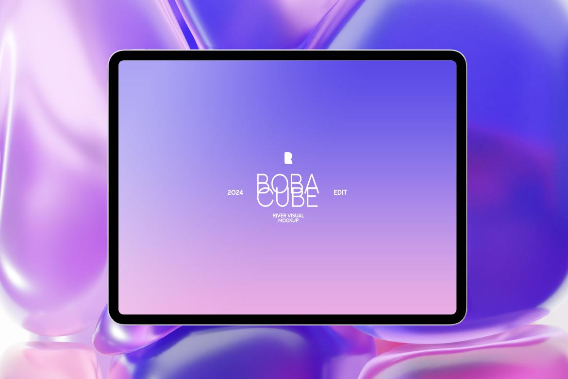 Device Mockup - Boba Cube