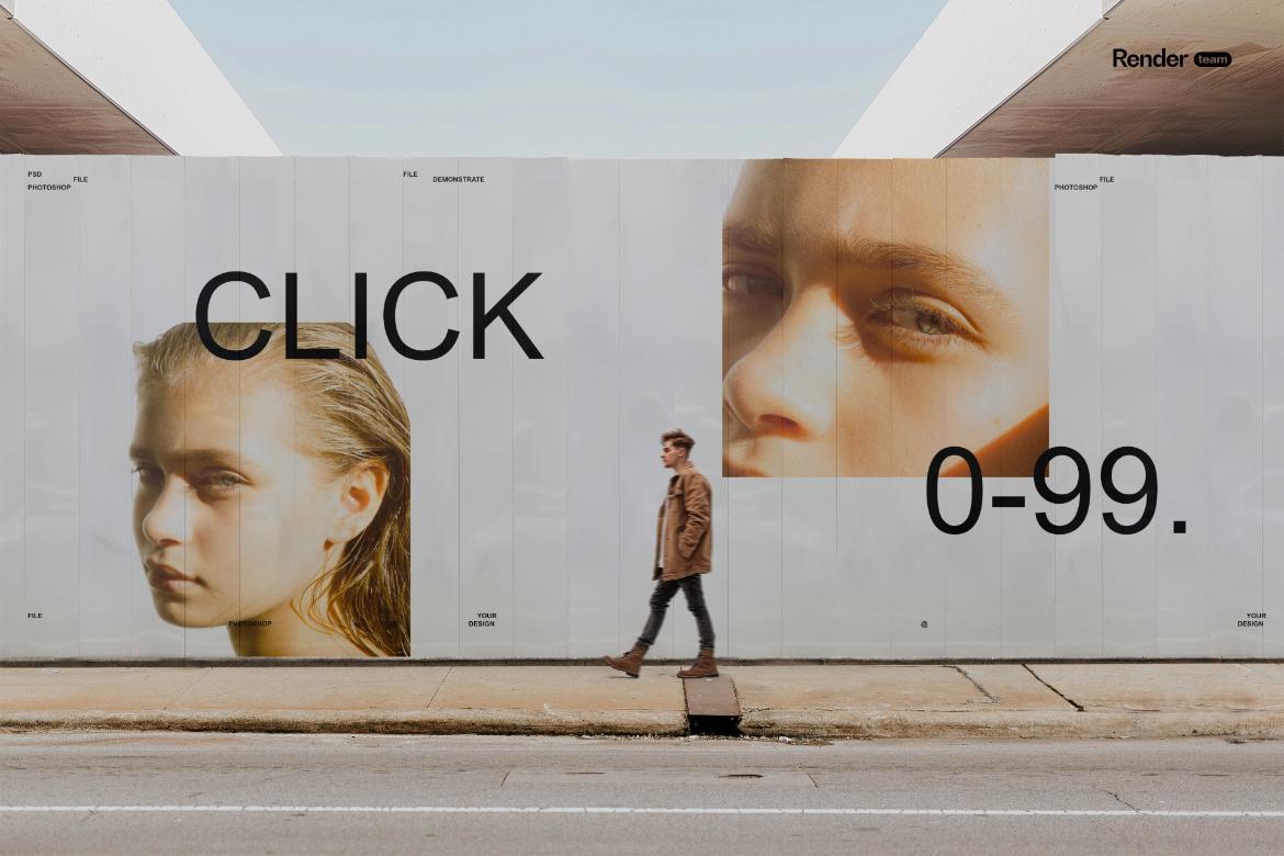 Poster and Billboard Mockup Set