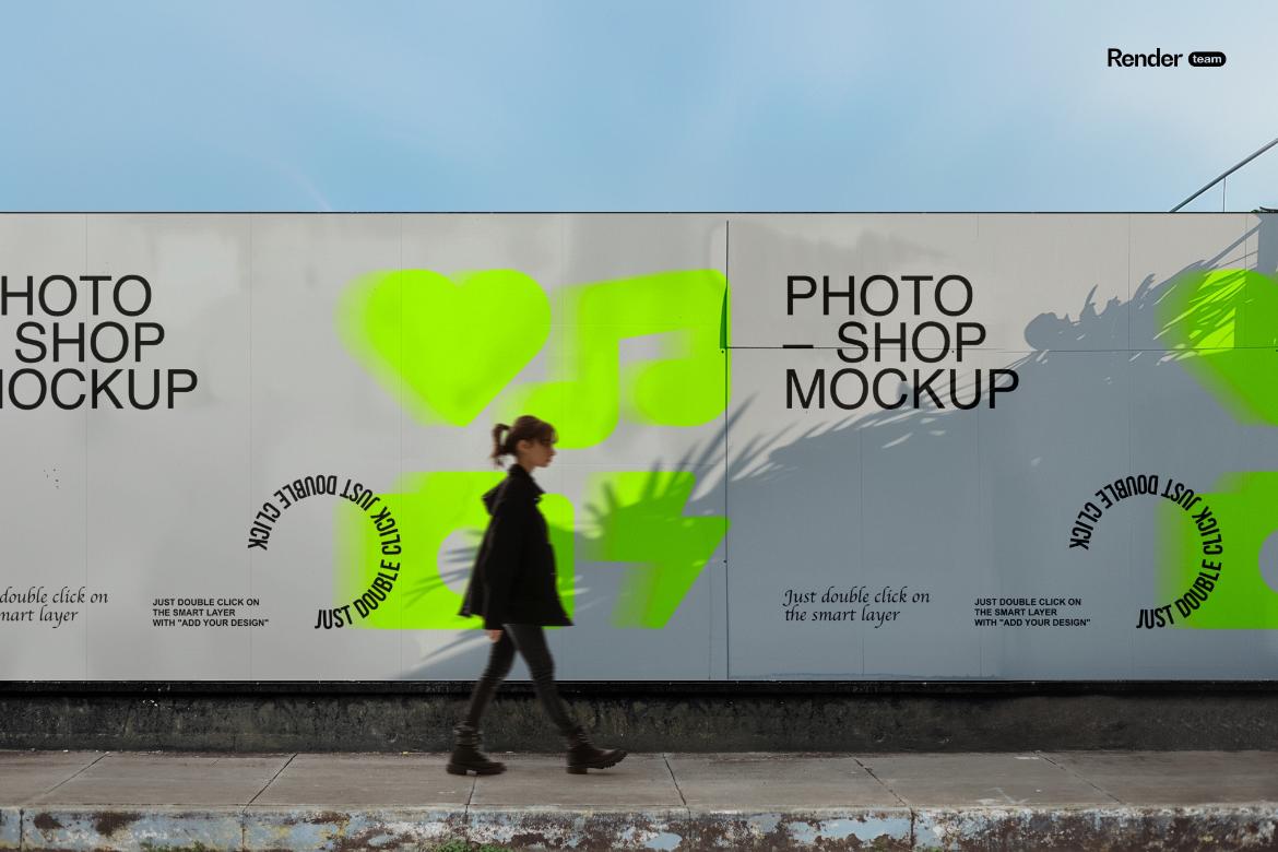 Poster and Billboard Mockup Set