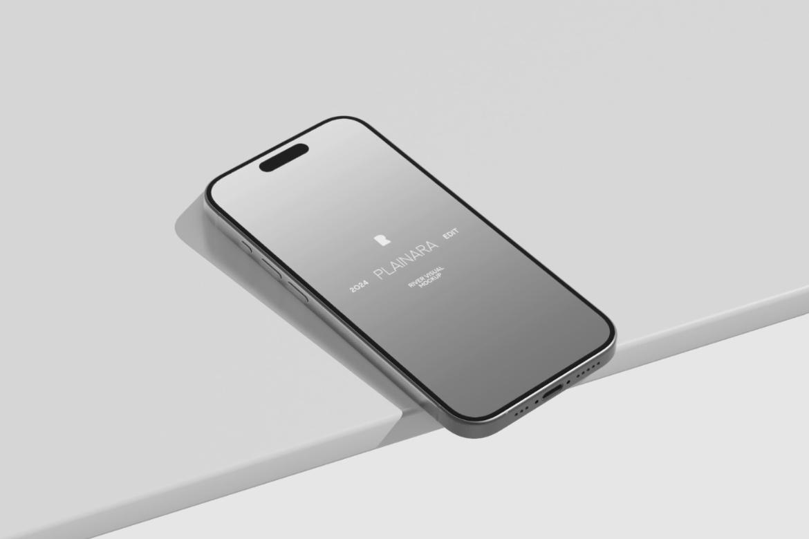 Plainara iPhone 15 Pro Animated Mockup