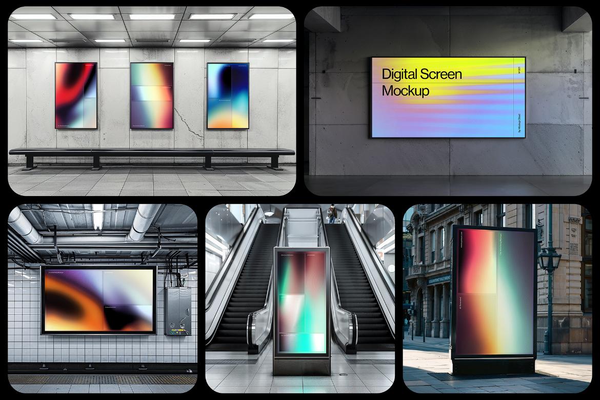 City Advertising Mockups