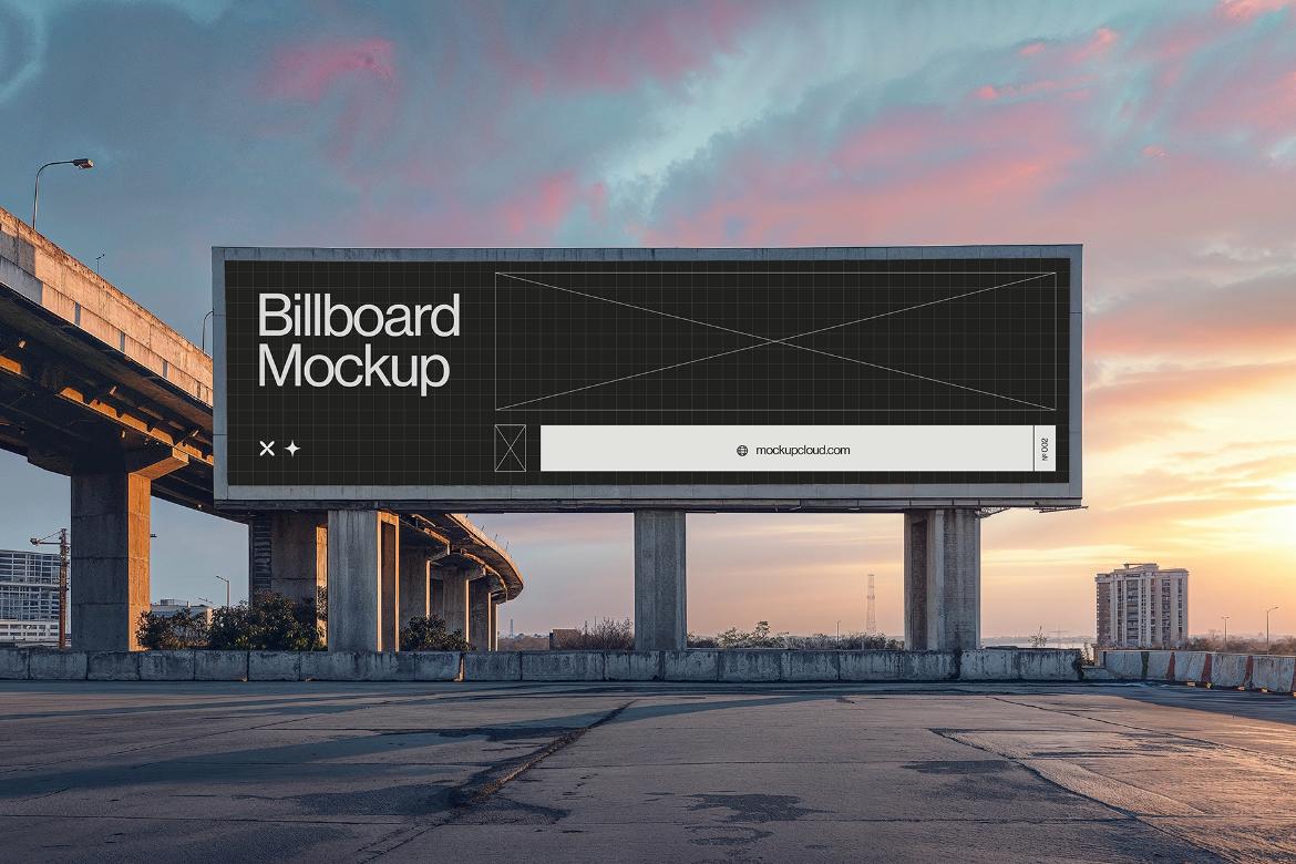 Billboard Advertising Mockup Scene 26