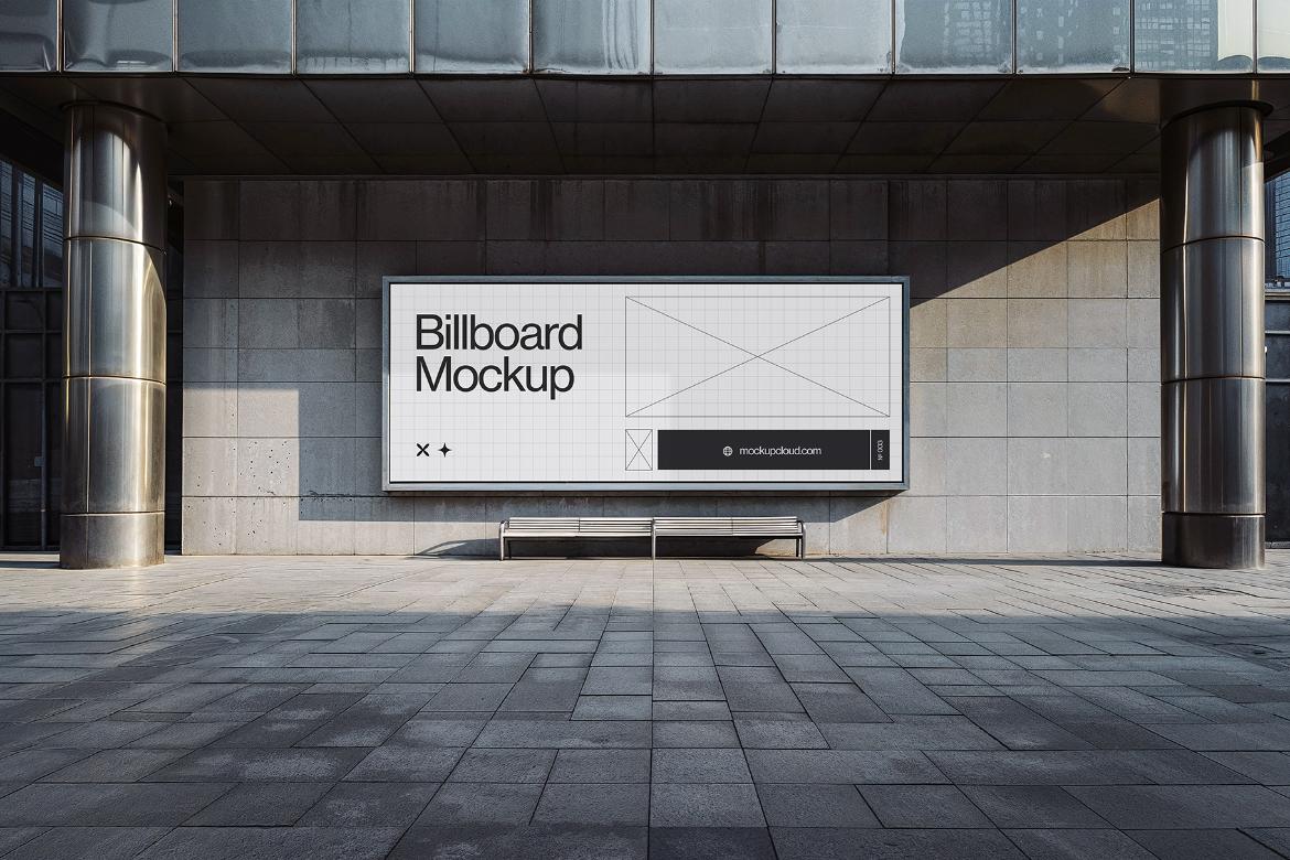 Billboard Advertising Mockup Scene 25