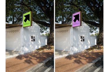 Realistic Sign Billboard Mockup for Photoshop  / VIET01|07