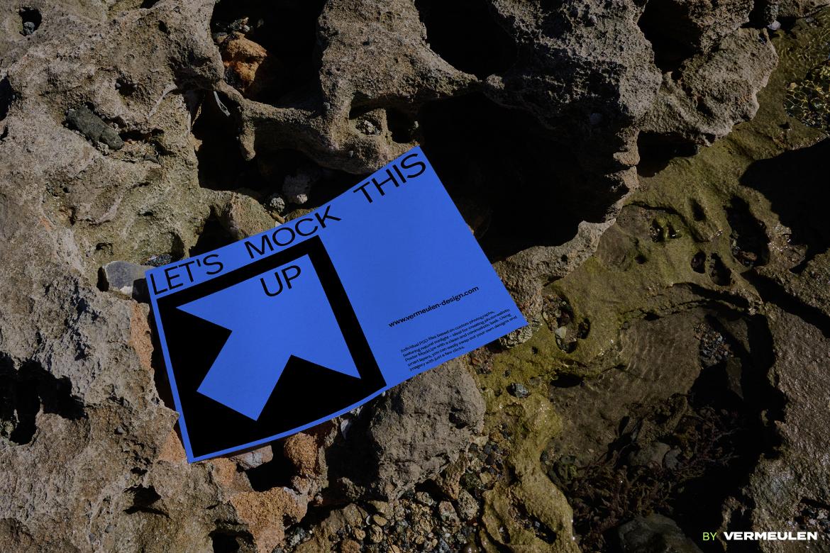 A3 Poster realistic Mockup / GW02|06