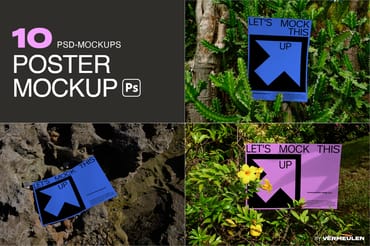 A3 Poster Mockup Bundle / GW02