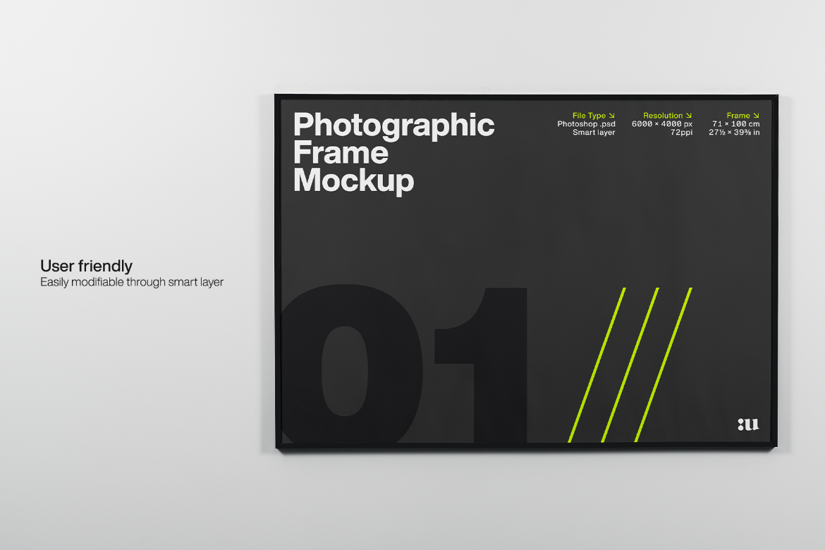 Photographic Frame Mockup
