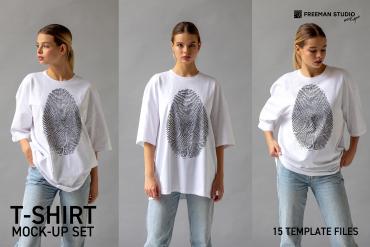 T-Shirt Mock-Up Set