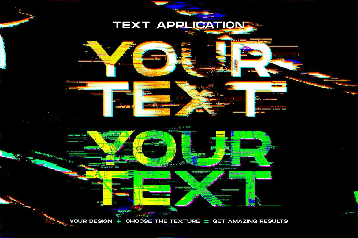 280 Glitch Distortion textures