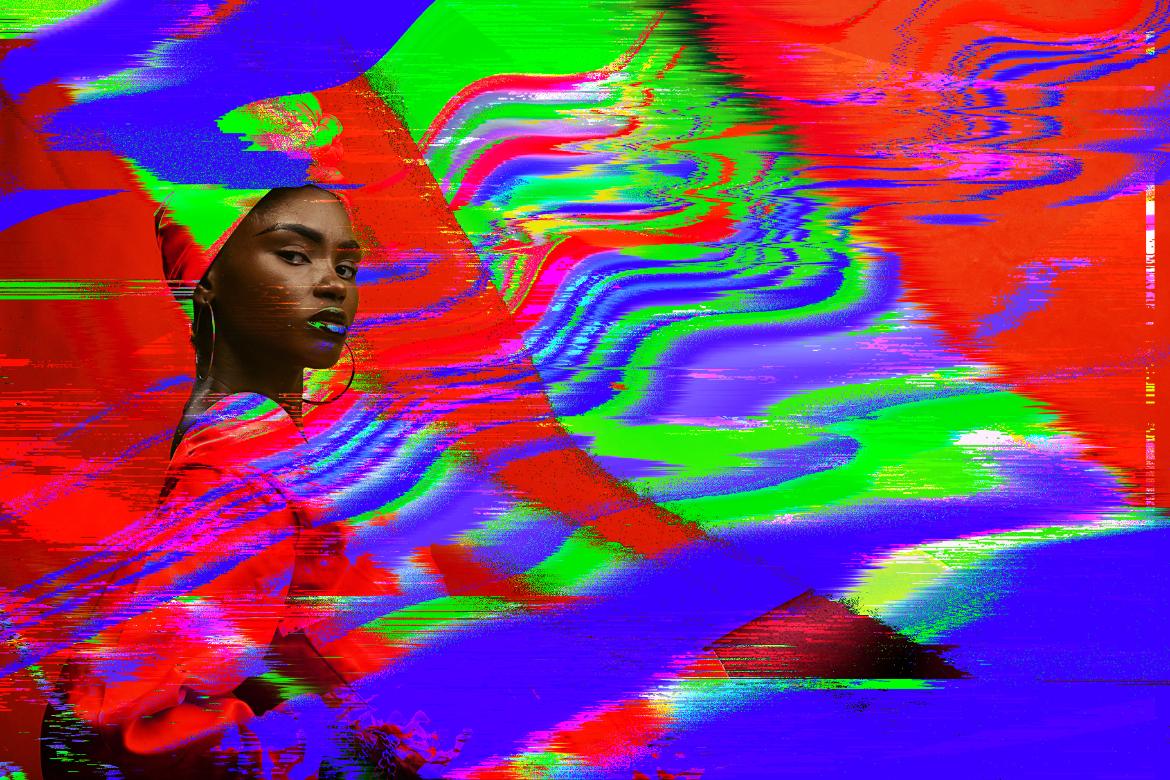 280 Glitch Distortion textures