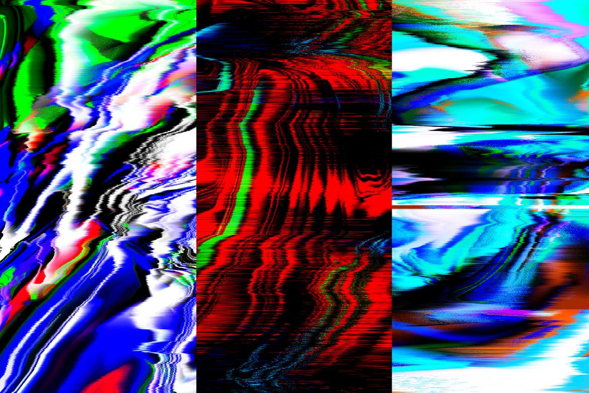 280 Glitch Distortion textures