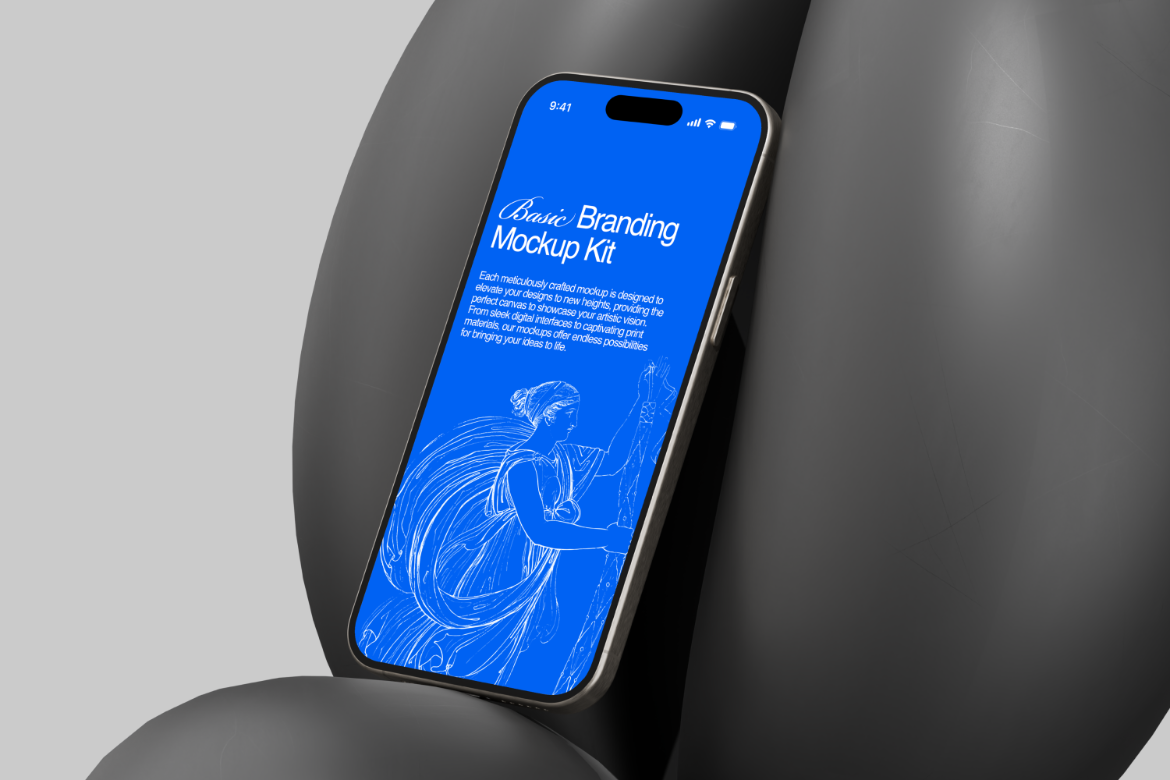 iPhone Mockup Bundle (Basic Branding Mockup Kit)