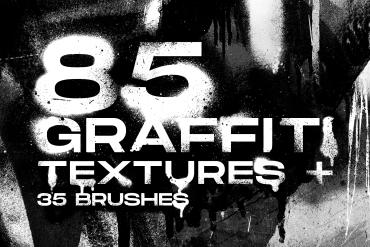 Graffiti textures and brushes