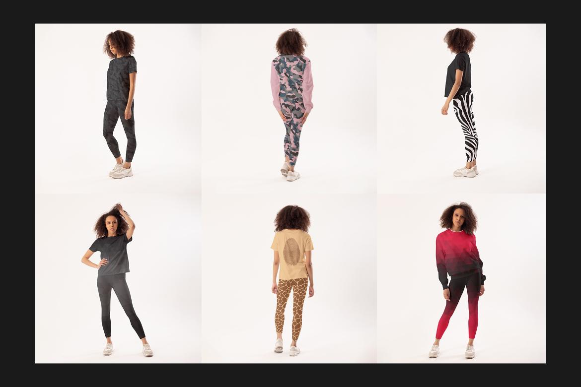 Leggings Mock-Up Set