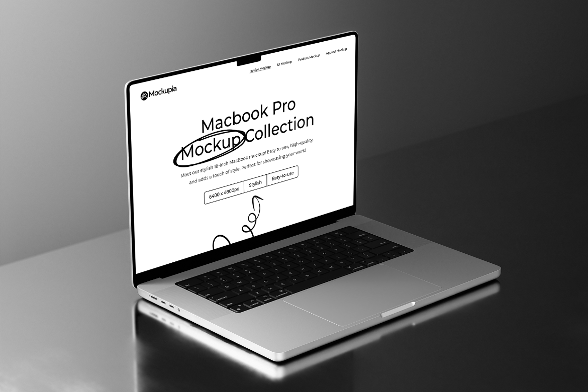 Vertex- MacBook Pro Mockup Collection