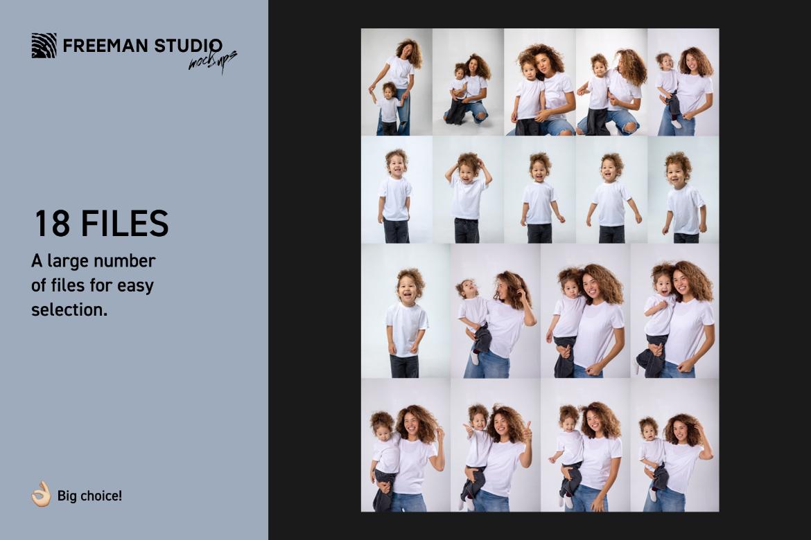 T-Shirt Mock-Up Set