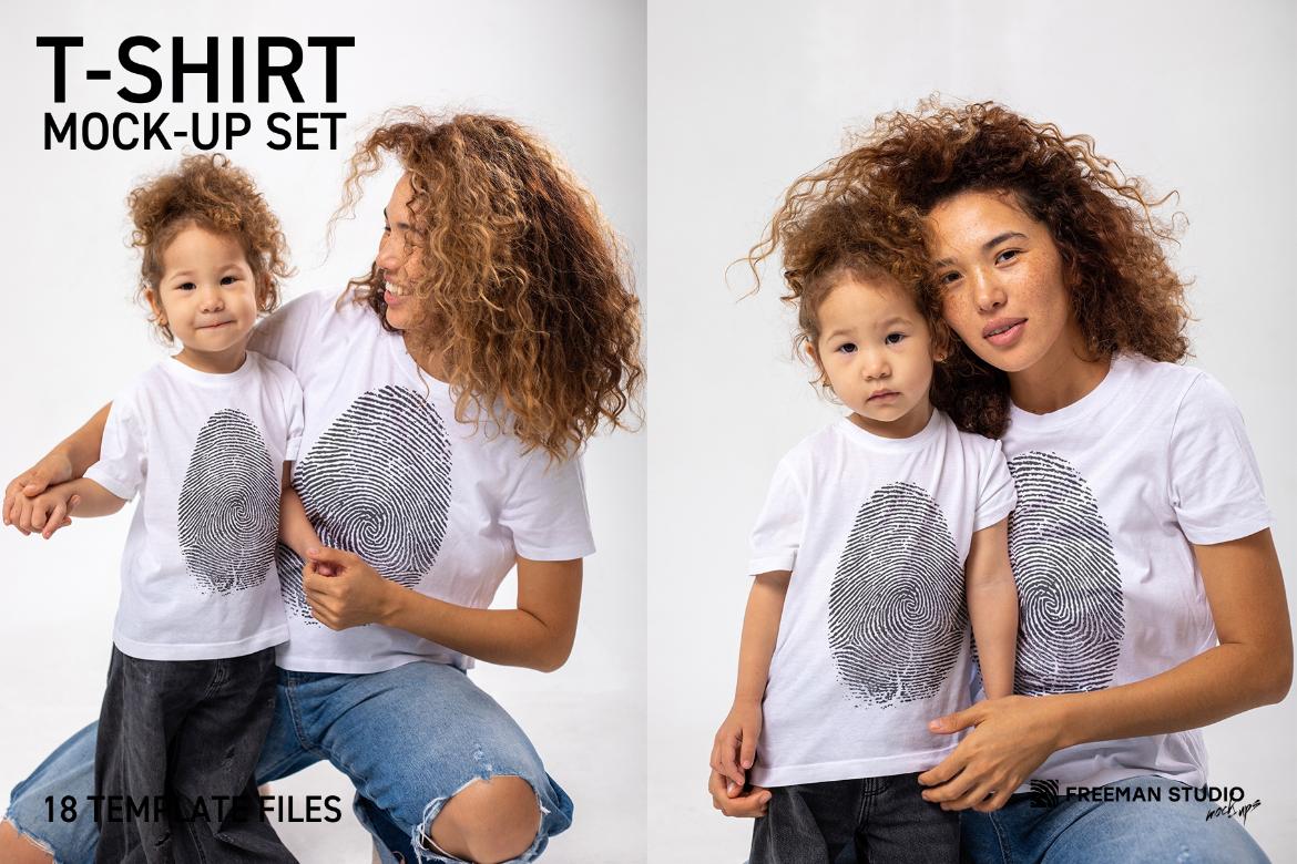 T-Shirt Mock-Up Set