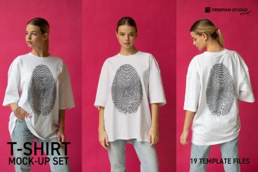 T-Shirt Mock-Up Set