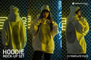 Hoodie Mock-Up Set