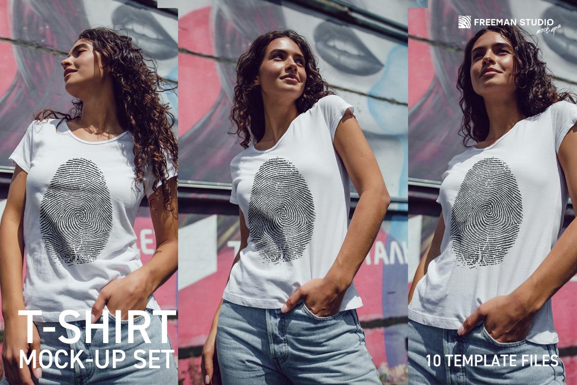 T-Shirt Mock-Up Set