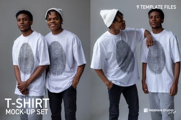 T-Shirt Mock-Up Set
