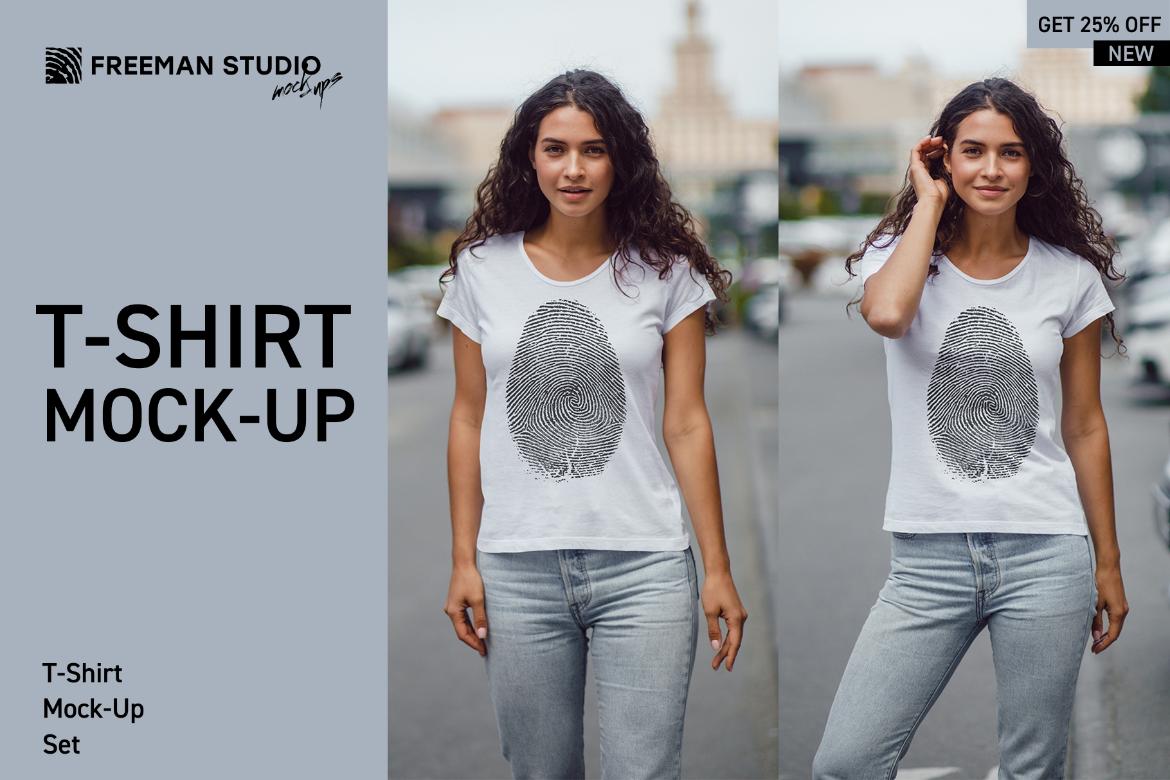 T-Shirt Mock-Up Set