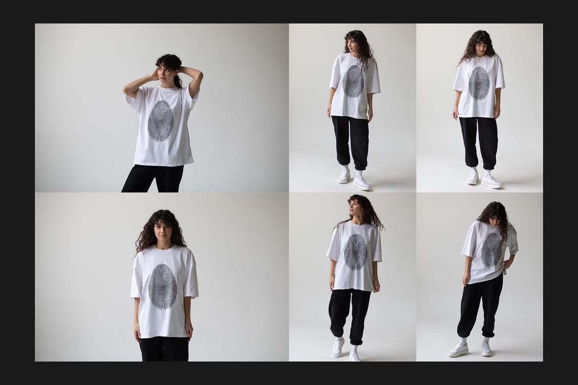 T-Shirt Mock-Up Set