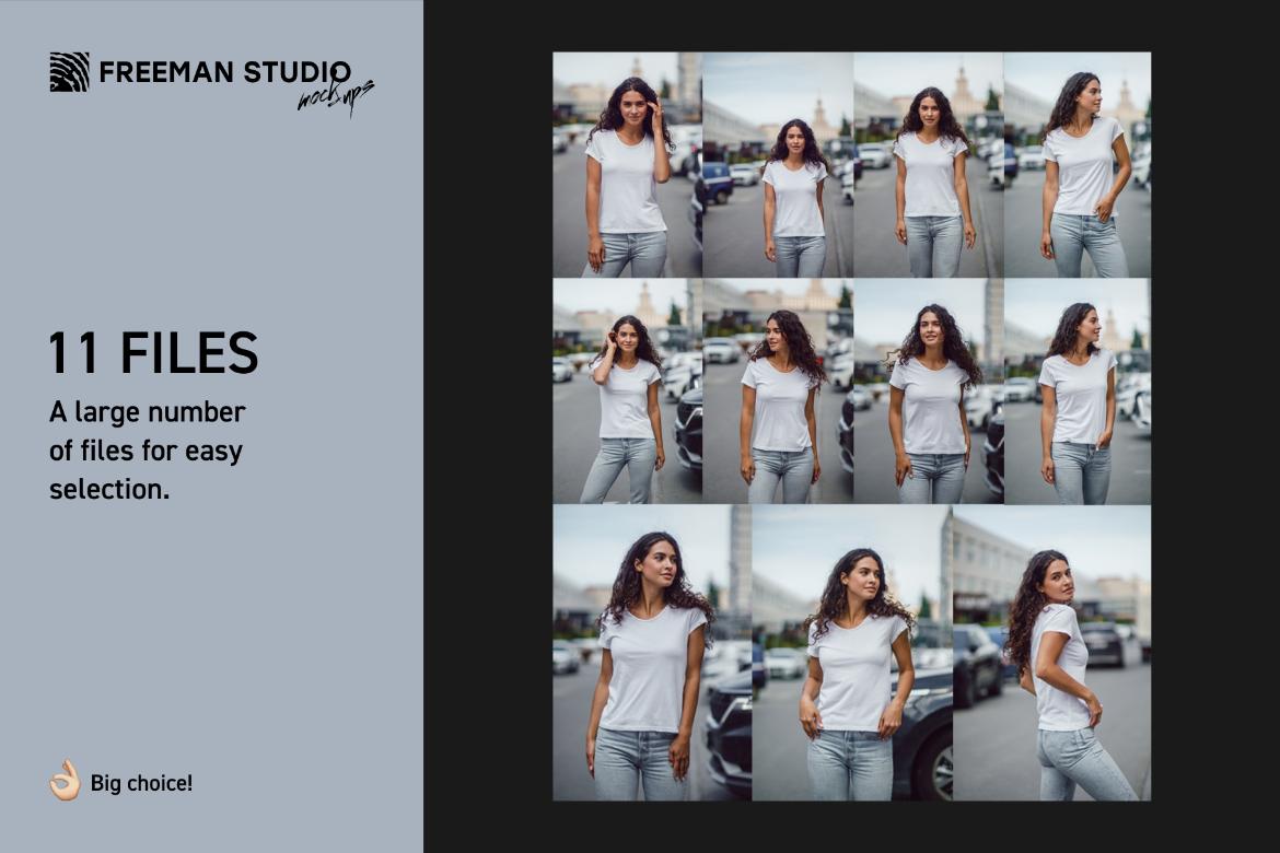 T-Shirt Mock-Up Set