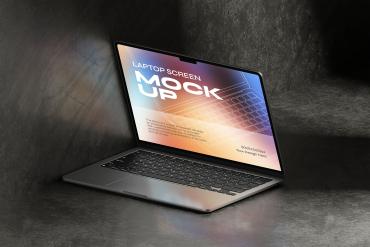 Laptop Screen Mockup - Macbook