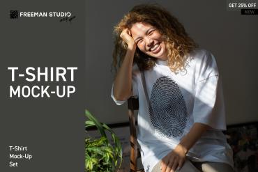 T-Shirt Mock-Up Set