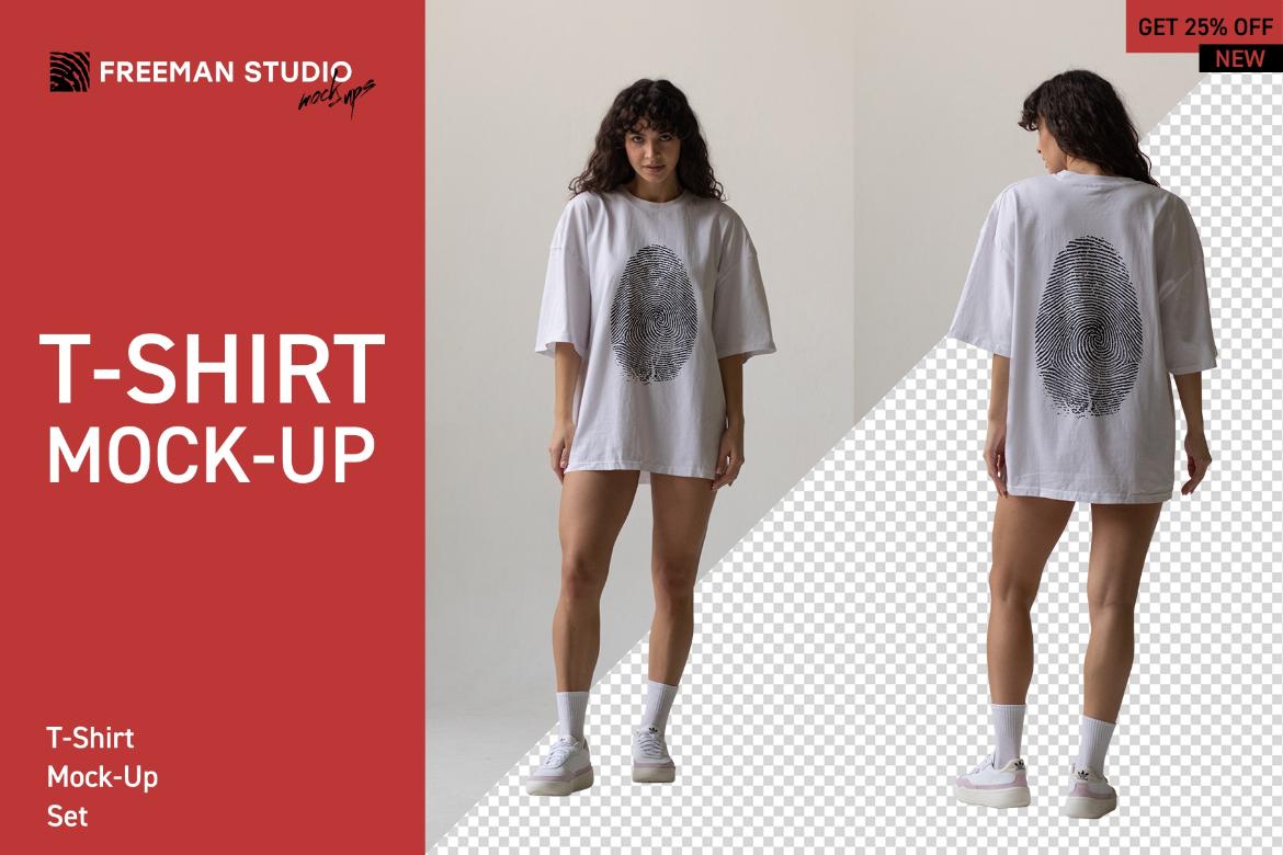 T-Shirt Mock-Up Set