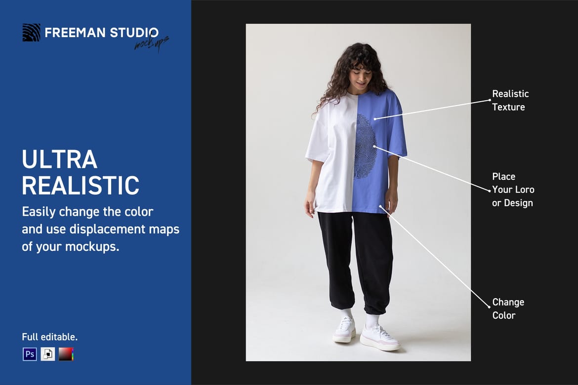 T-Shirt Mock-Up Set