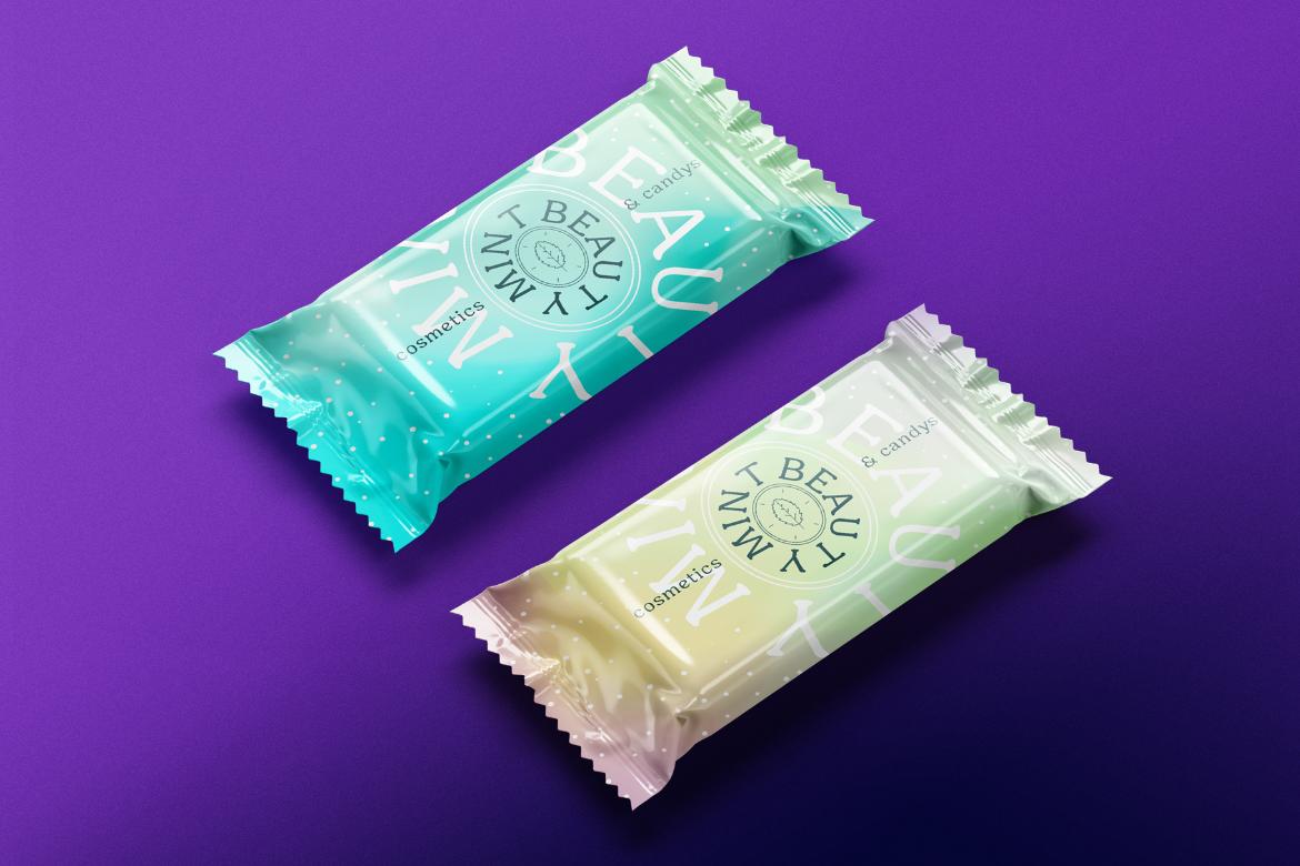 Pastel color gradient collection