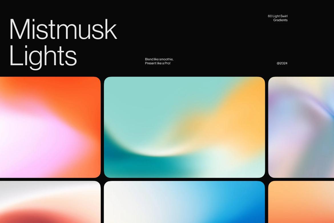120 Spectral Gradient Backgrounds V. 2