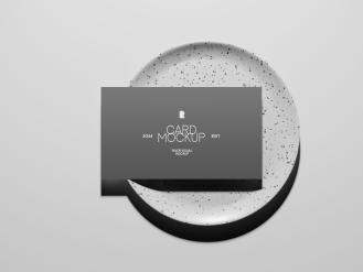 Business Card Ceramic Plate-05