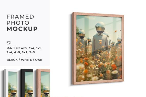 Framed Photo Mockups Bundle 01