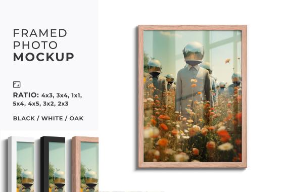 Framed Photo Mockups Bundle 01