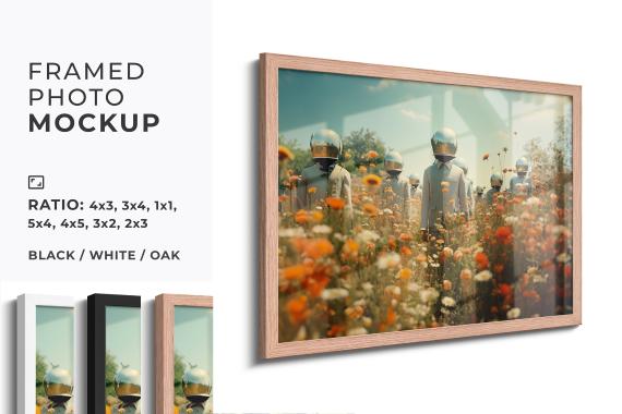 Framed Photo Mockups Bundle 01