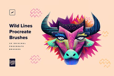 Wild Lines Procreate Brushes