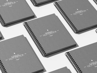 Spiral Note Book Free Mockup