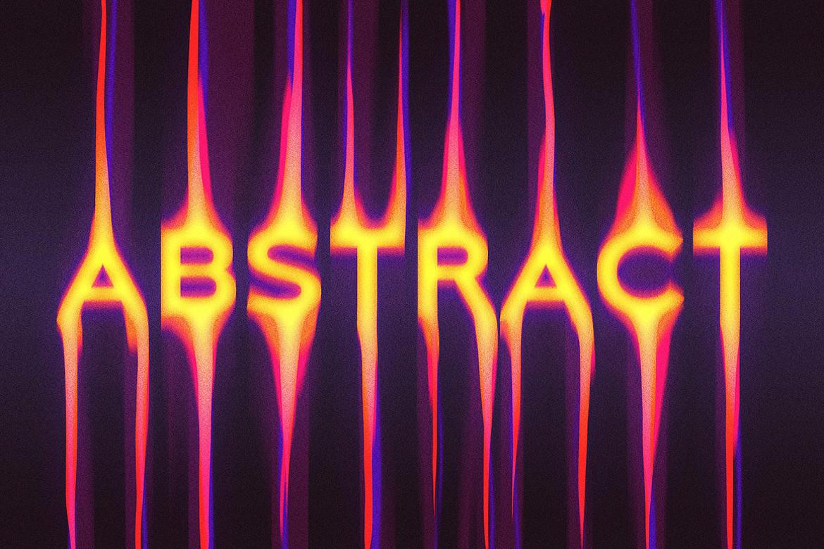 Melting Illusion Text Effects