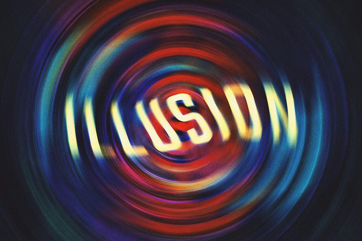 Melting Illusion Text Effects