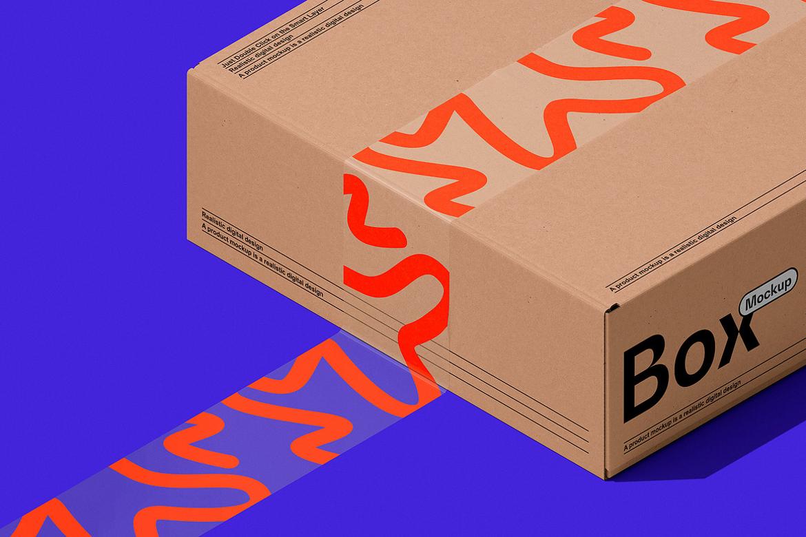 Duct Tape & Box Mockups