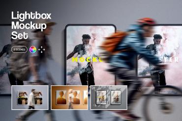 Lightbox Poster Mockups