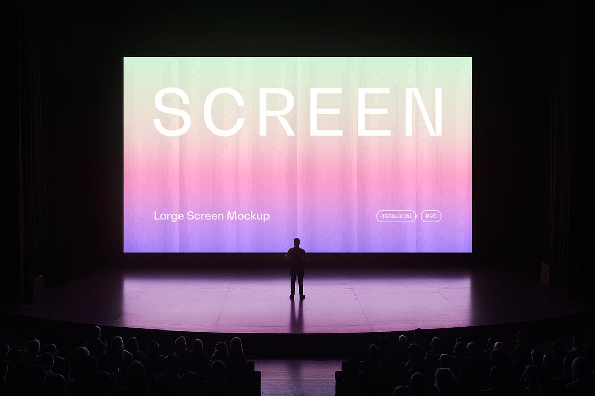 Stage Screen Mockup