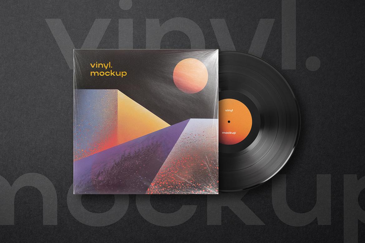 Vinyl Record Mockup