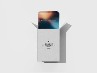 Simple Box Packaging Free Mockup