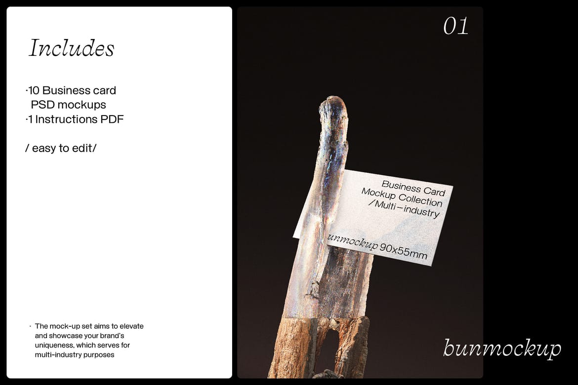 Business Card Mockup Collection