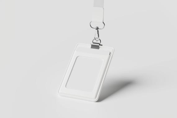 ID Card Holder Mockup